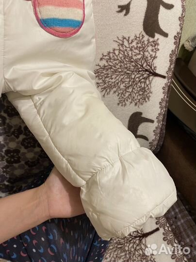 Зимний комбинезон для девочки 98