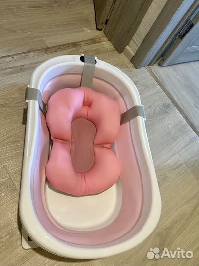 Ванночка для новорожденных складная