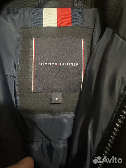 Tommy hilfiger пуховик мужской зимний М