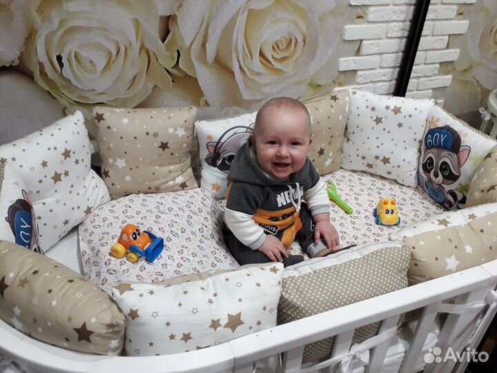 Бортики в кроватку