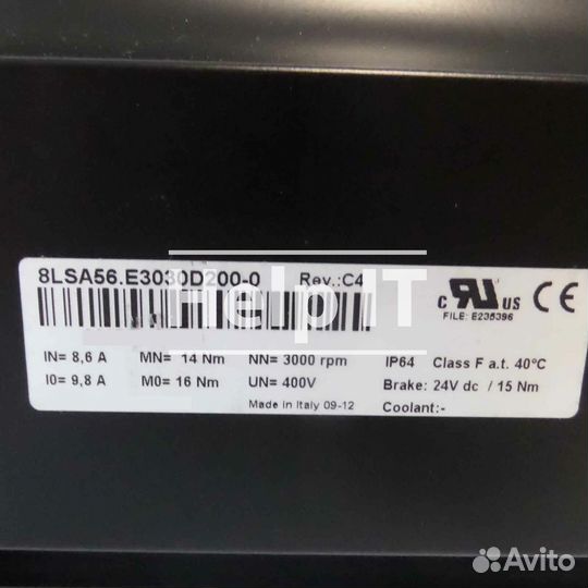 Серводвигатель B&R 8LSA56.E3030D200-0