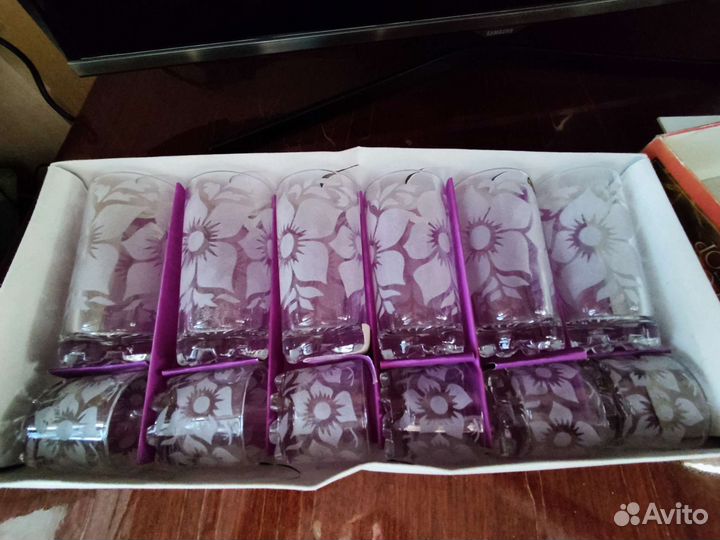 Подарочный набор хрусталь стекло