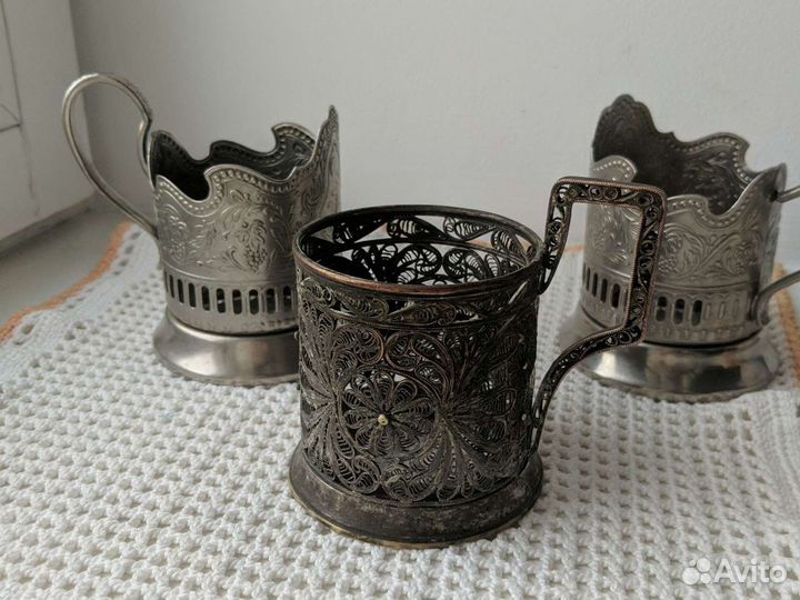 Подстаканники СССР мнц