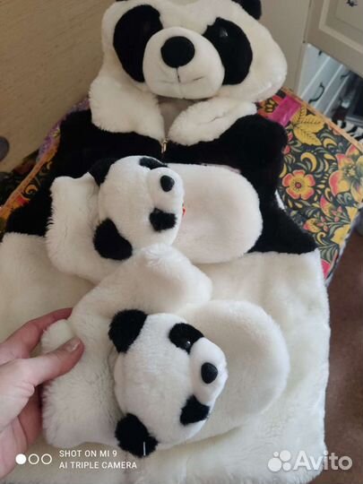 Панда костюм