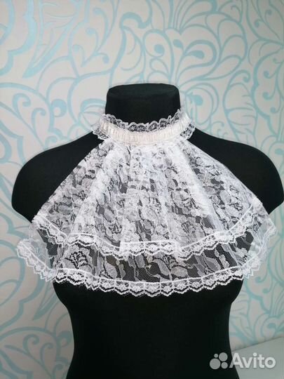 Воротник съемный белый