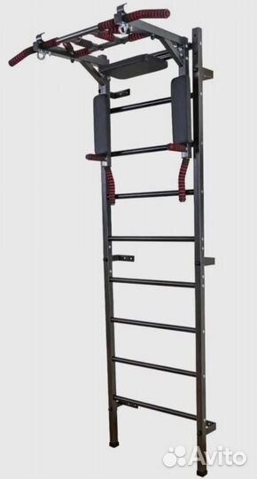 Шведская стенка широкая с турником мультихват