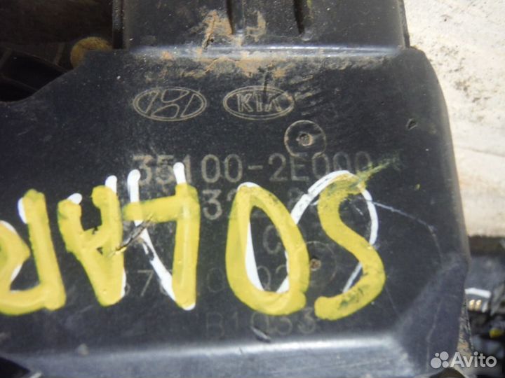 Заслонка дроссельная электр Kia Carens 2013)