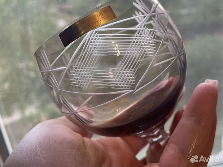 Шикарный набор гусь хрустальный