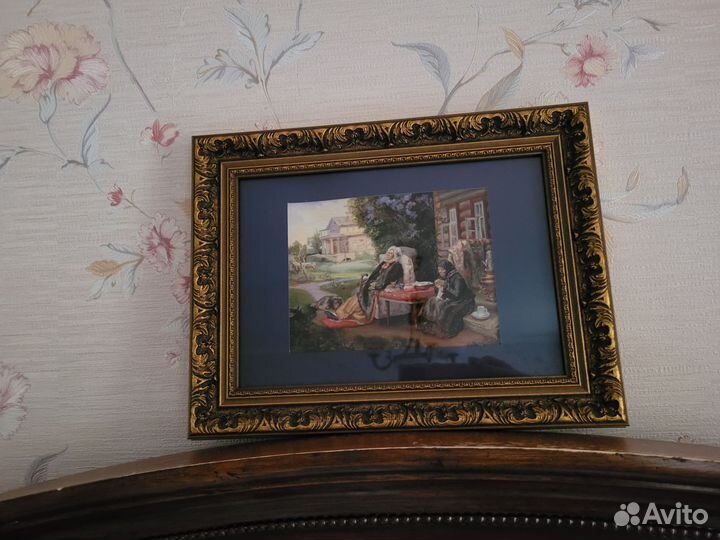 Картина Всё в прошлом акварель