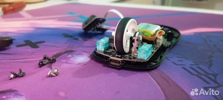 Начинка для мыши attack shark x3