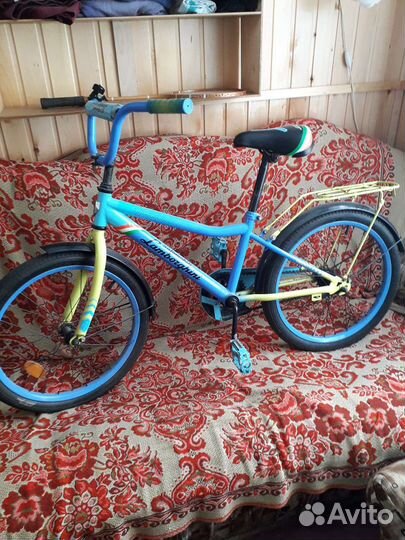 Детский велосипедс доб колесами