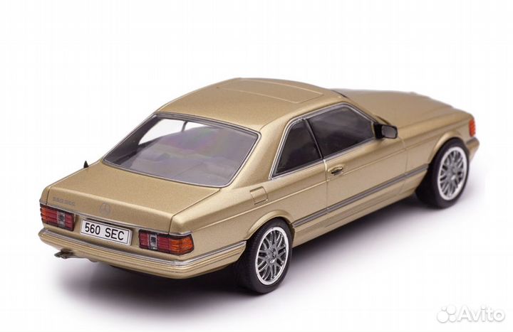 Мерседес Mercedes Benz 500 SEC C126 W126 IXO 1:43