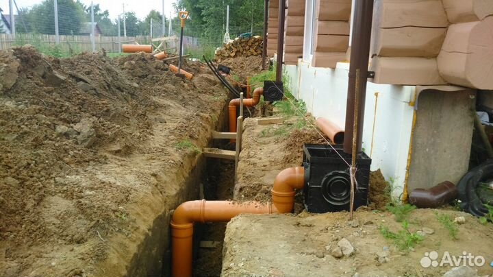 Канализация водопровод дренаж