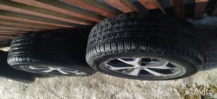 Комплект летних колес на Renault Kaptur