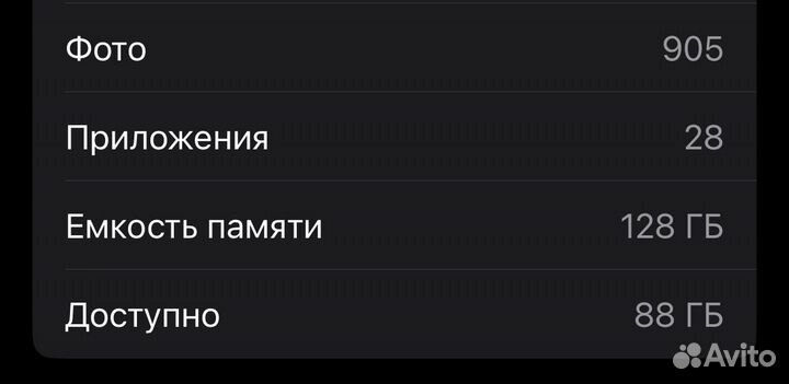 iPhone 13 128 темная ночь