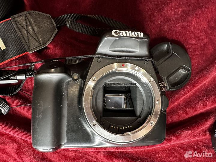 Зеркальный фотоаппарат canon eos 1100d