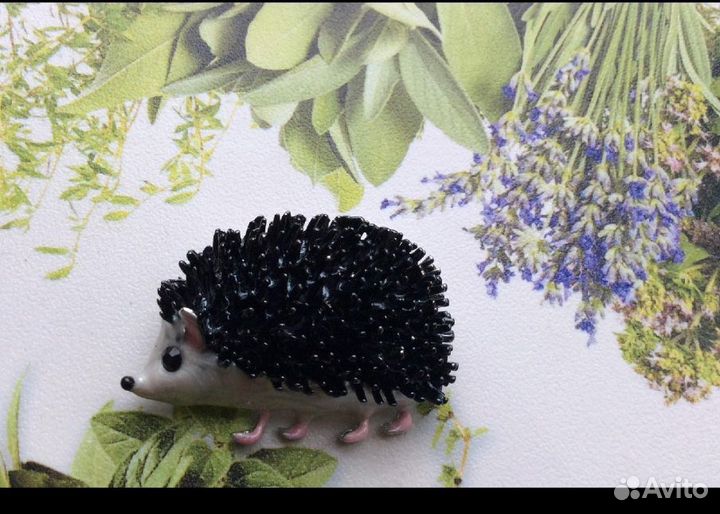 Брошь Ёжик