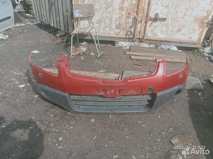 Бампер передний Ниссан кашкай до рестайл