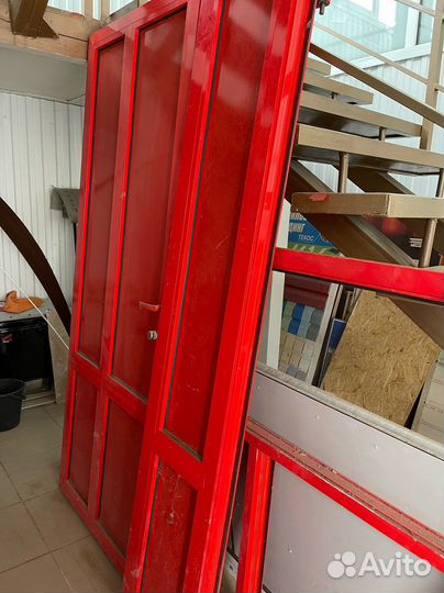 Входная группа из теплого алюминия европласт