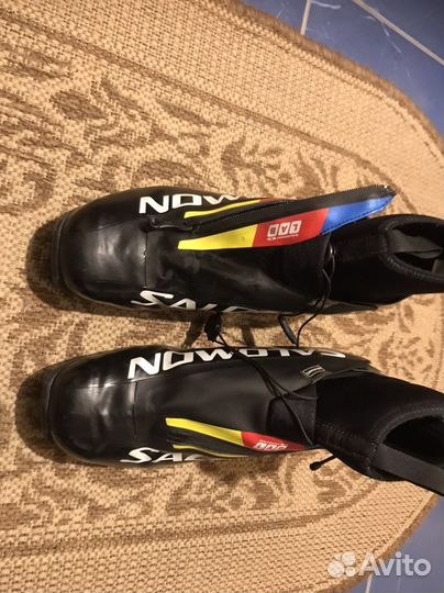 Лыжные ботинки salomon slab для классического хода