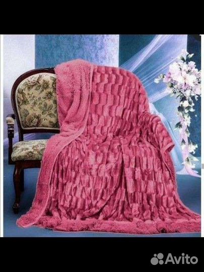 Плед-травка двухсторонний