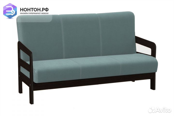 Диван книжка Вега-34 бирюзовый