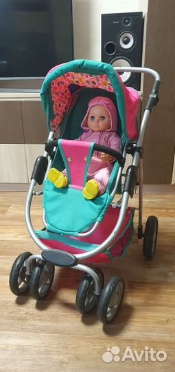 Коляска для кукол demi star