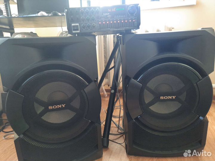 Акустические колонки sony
