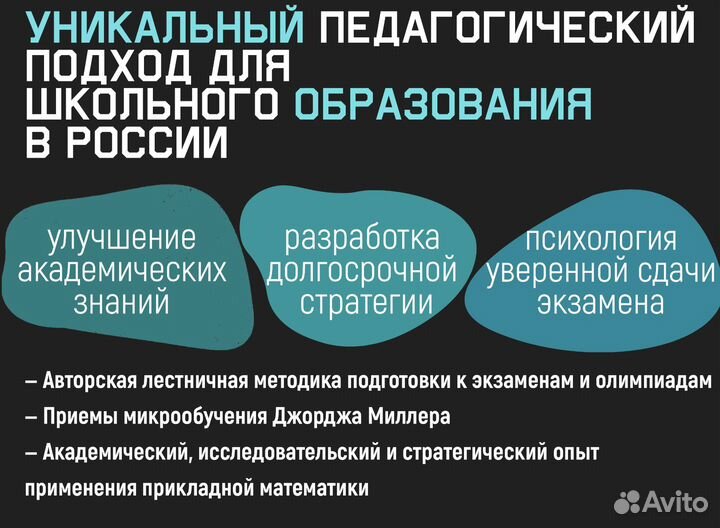 Репетитор по математике из вшэ