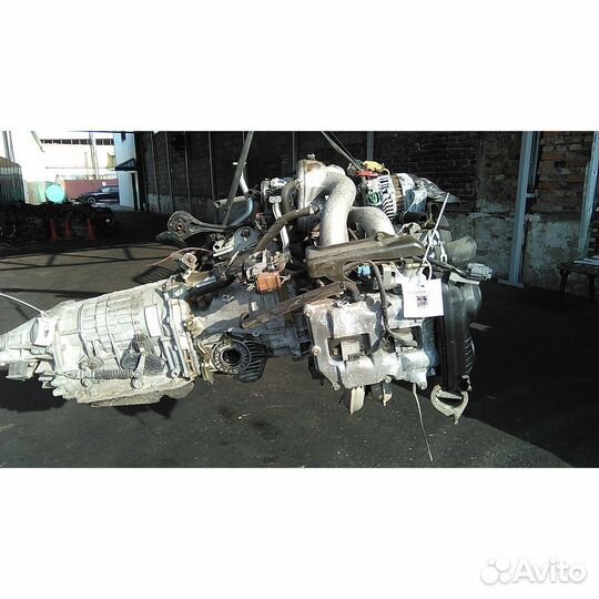 Двигатель двс с навесным subaru legacy BP5 EJ204 2