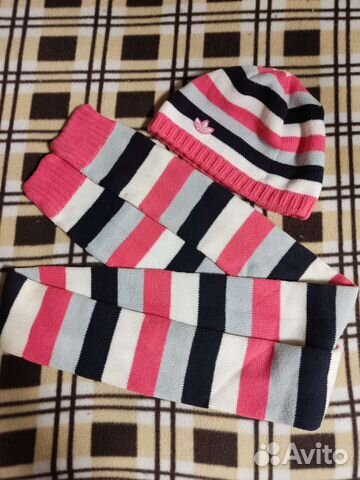 Комплект шапка, шарф