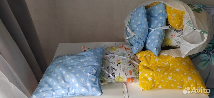 Подушки для детской кроватки