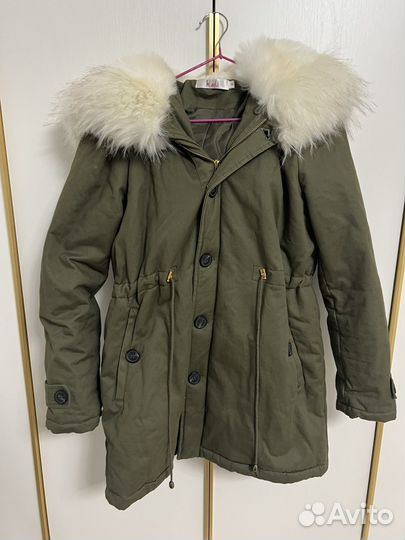 Парка женская 44-46 с искусственным мехом