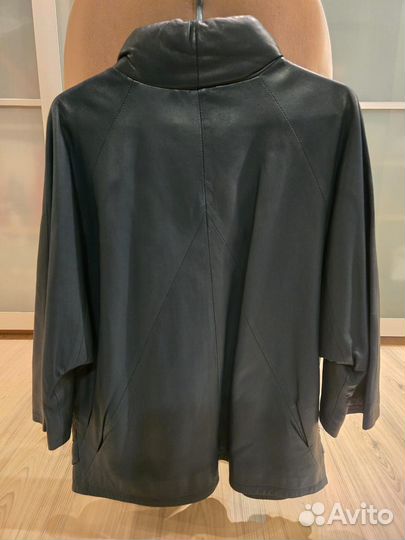 Куртка кожаная новая 52