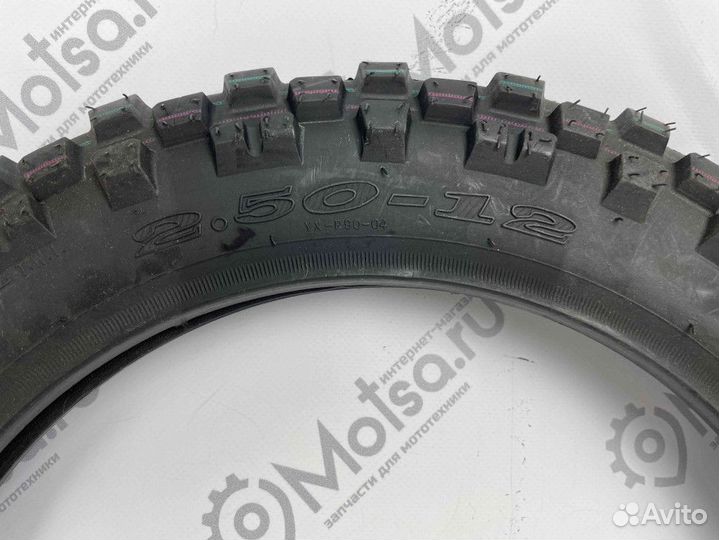 Покрышкa 12-2,5 (80/90-12) (Р90) злaя без кaмеры К