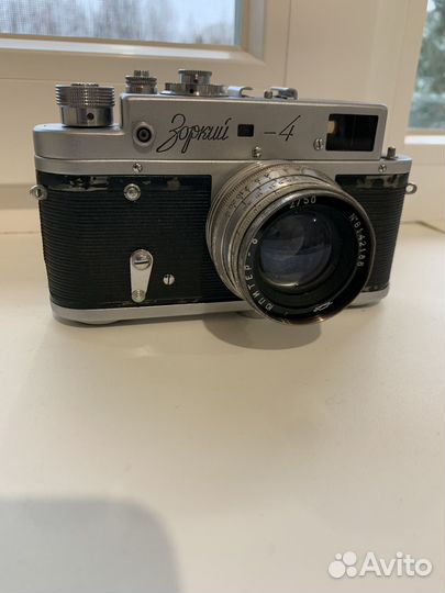 Пленочный фотоаппарат зоркий 4 (Юпипер 8)