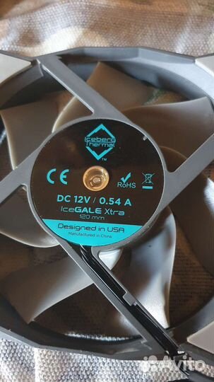 Кулер 120mm 3000об/м и 5500об/м