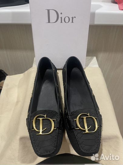 Мокасины Dior оригинал 37