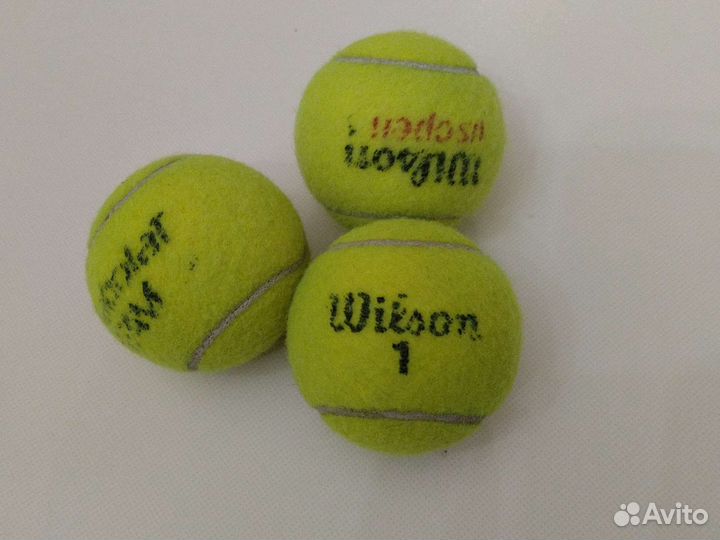 Теннисные мячи б/у