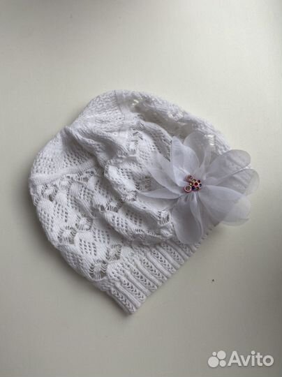 Вязаные летние шапочки