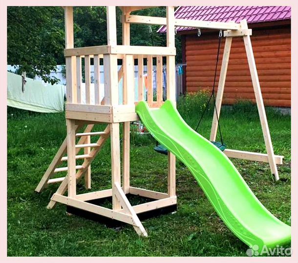 Детская площадка шлифована