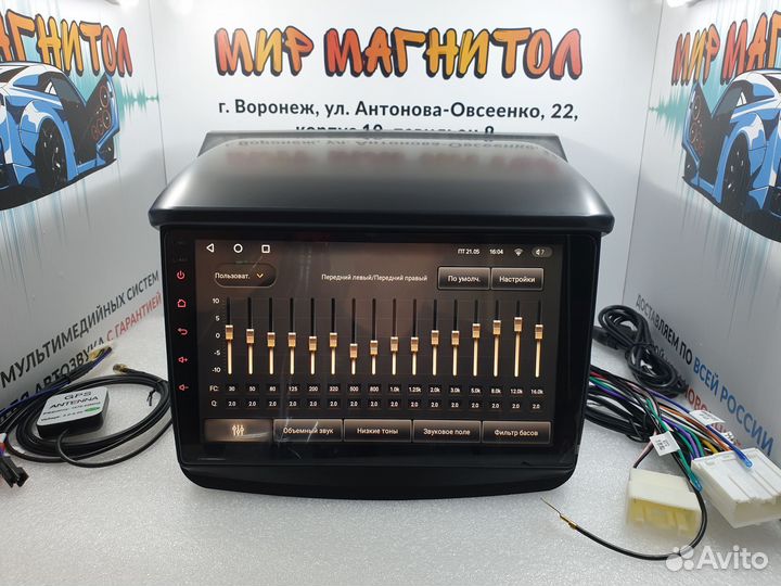 Автомагнитола Pajero Sport 2 L200 CC2 Plus 4/32