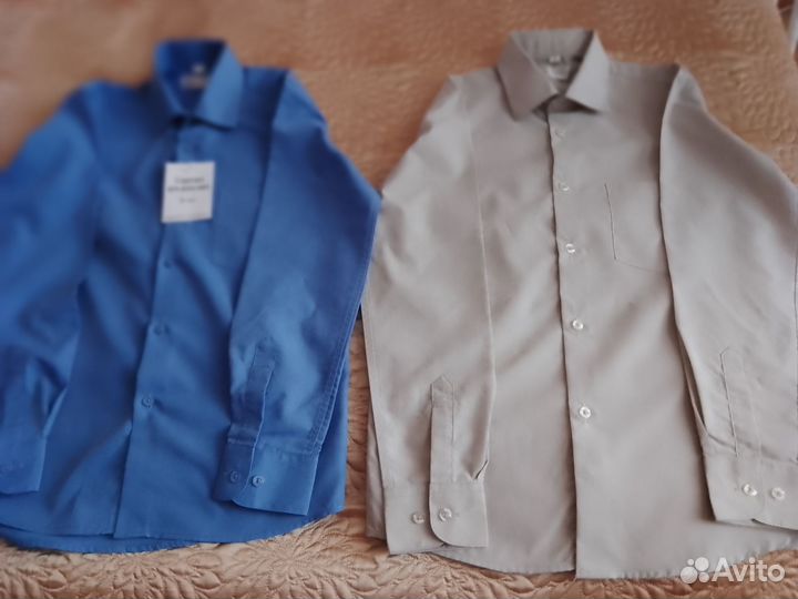 Сорочки и другая одежда на мальчика 7-8 лет