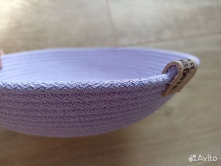 Корзина для хранения, хлопковый шнур