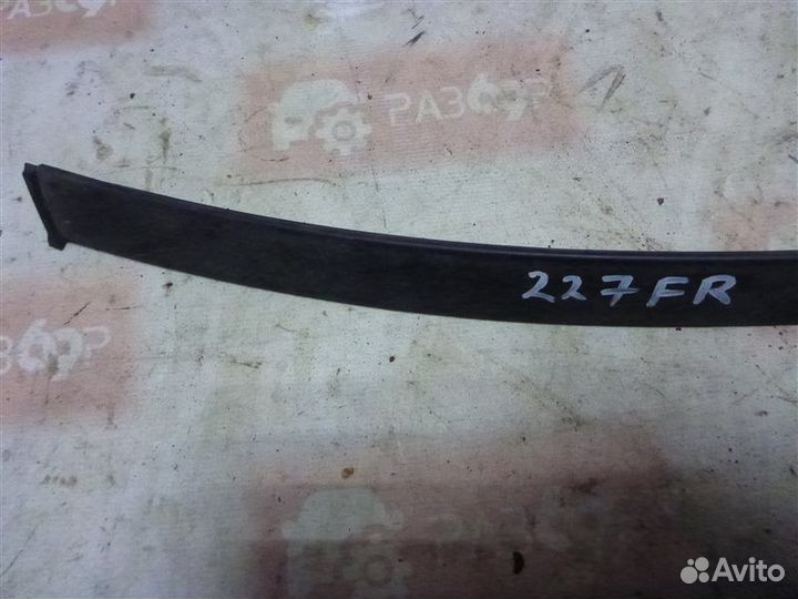 Уплотнитель стекла двери бархотка передний правый