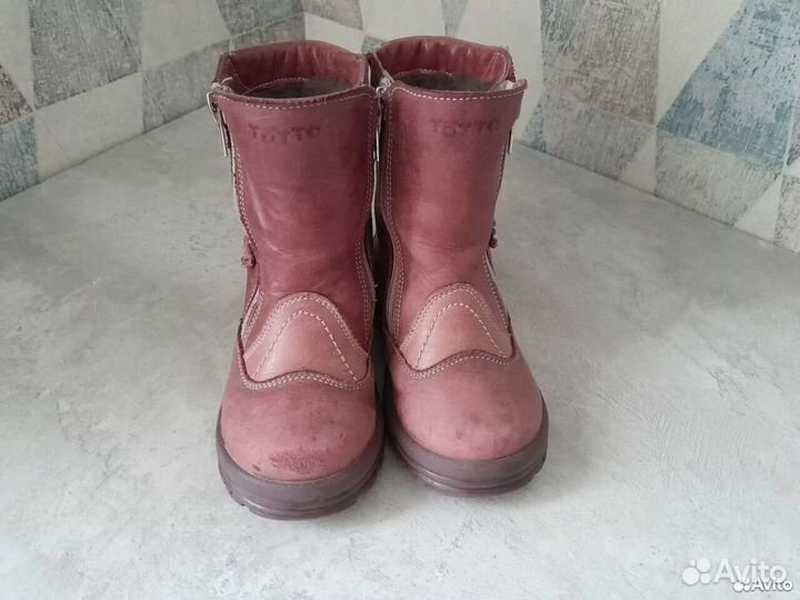Сапоги зимние детские 24 25 Totto