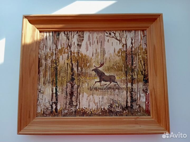 Картина на бересте