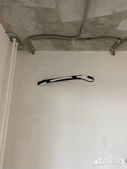 Монтаж кондиционеров закладка трасс в 2 этапа