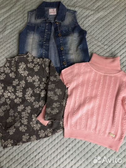 Пакет вещей на девочку 98 104