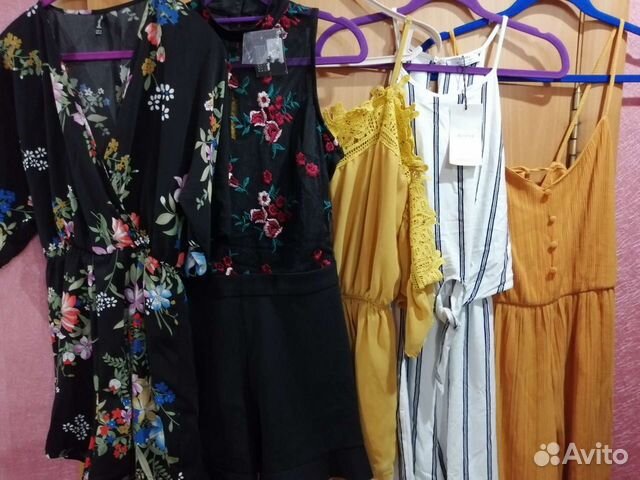 Летние женские комбинезоны(ромпера)